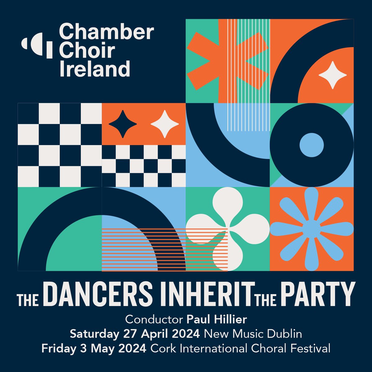 Let us walk you through this week’s concert programme! 🪩 Witness the world premiere of @gjackson3’s ‘The Dancers Inherit the Party’ ☘️An eccentric assortment of nonsense lyrics from traditional Irish songs in @DaveF_composer’s ‘chOirland’