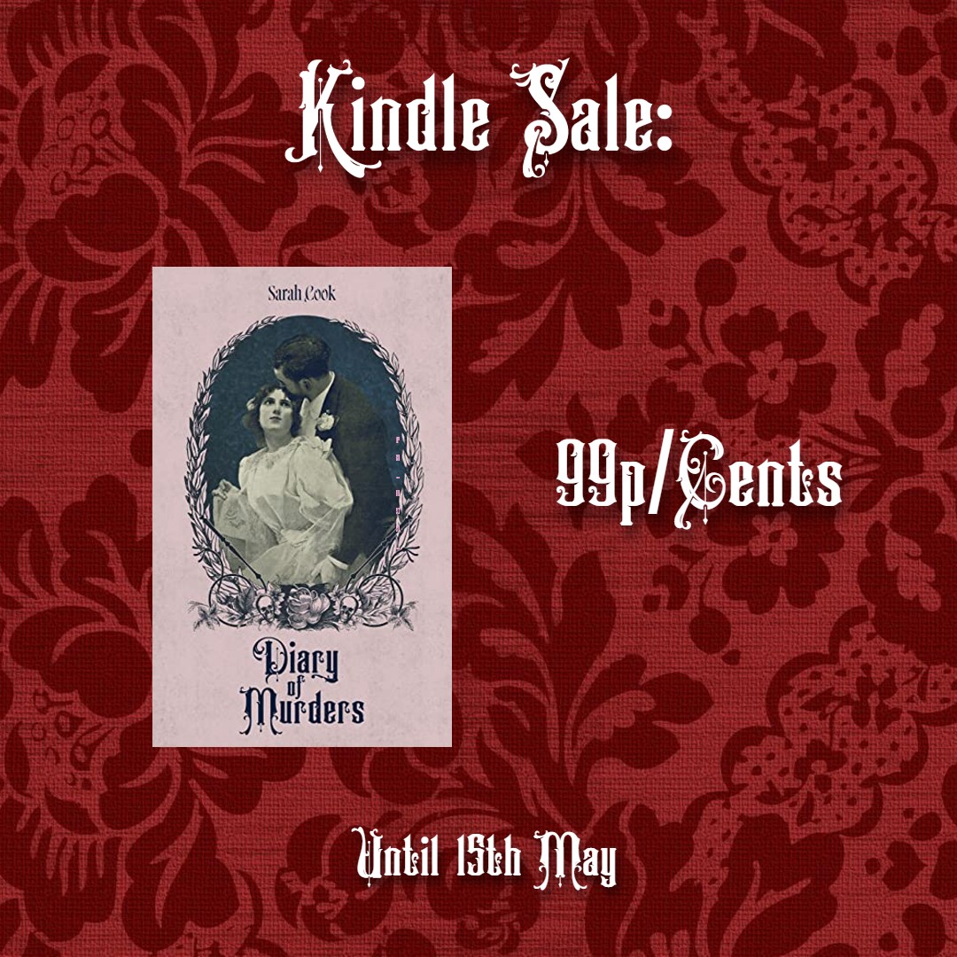 Diary of Murders is a darkly romantic and erotic Victorian thriller. Available for just 99p/99 cents: mybook.to/l7KHE #KindleSale #KindlePromotion #KindleBooks