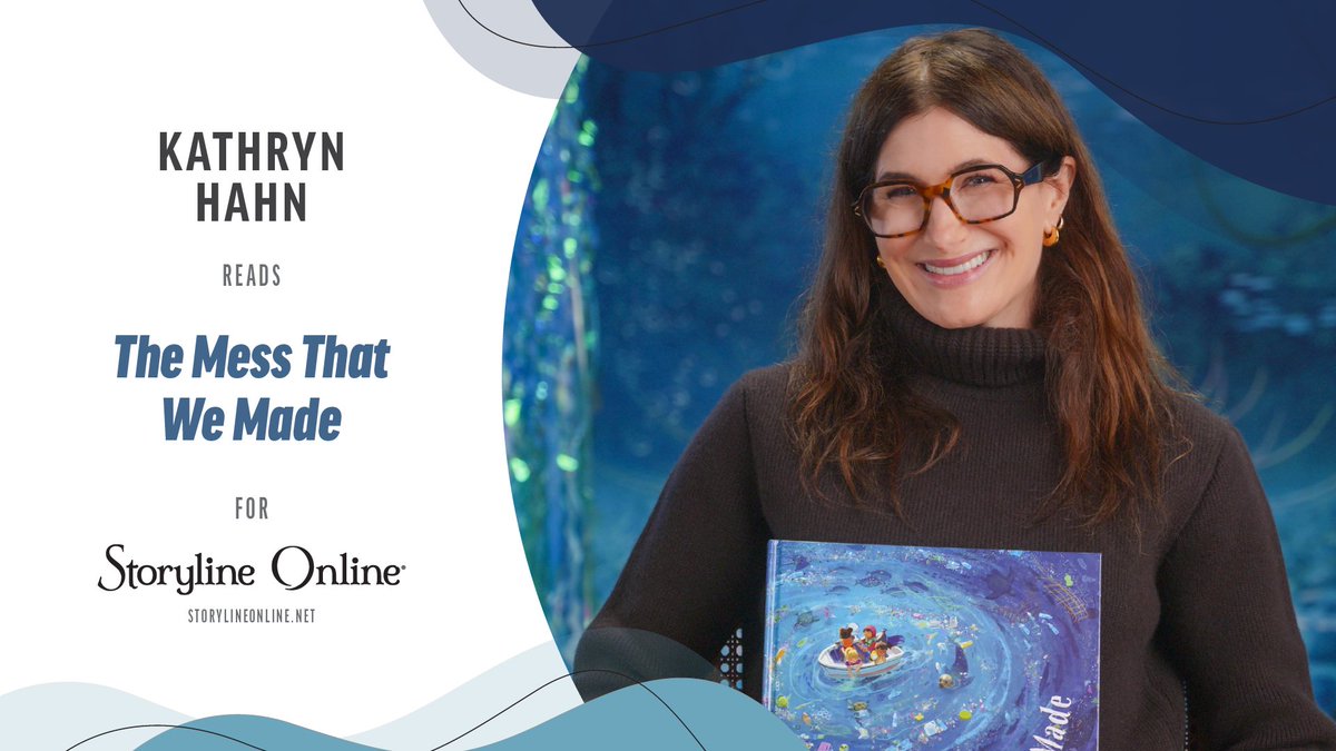 Kathryn Hahn is celebrating Earth Day with Storyline Online by delivering a read-aloud that is both inspiring, educational, and earth-friendly. We’re thrilled to welcome ‘The Mess That We Made’ to our library! Watch here: storylineonline.net/books/the-mess…
