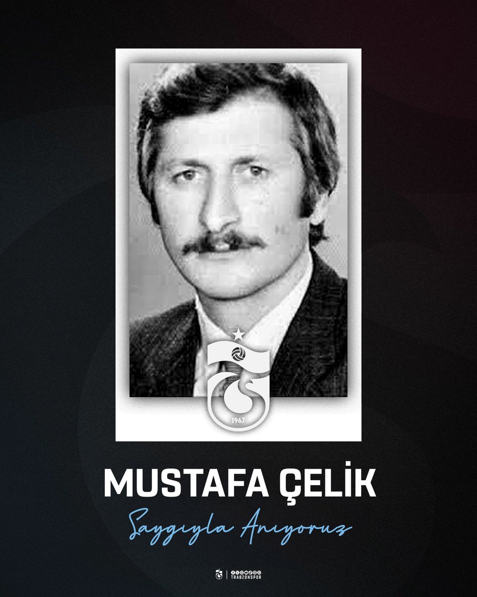 UNUTMA TRABZONSPORLU!

2010–2011 sezonunun 30’uncu haftasında oynadığımız Eskişehirspor maçının ardından kalp krizi geçirerek hayatını kaybeden taraftarımız Mustafa Çelik’i rahmetle anıyoruz. Ruhu şad, mekanı cennet olsun.