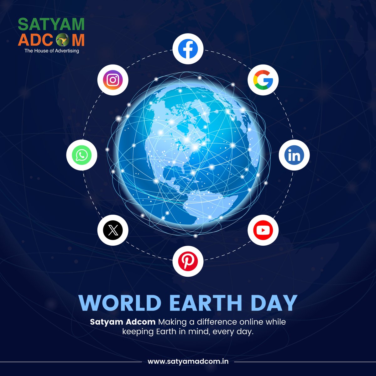 ✨Happy World Earth Day! 🌍💚 Let's prioritize wellness and spread awareness together🫶🏻.
.
.
.
.
.
.
.
.
.
#satyamadcom #WorldEarthDay #earthday #brand #digitalmarketing #marketing #businessowner #owners #business #onlinepresence #online #SocialMediaMagic #tips #businesstips