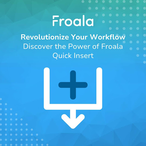 Streamline your workflow with Froala's quick insert tutorial! Simplify content creation and boost productivity effortlessly. Learn more now! bit.ly/44calyx #Froala #Productivity #ContentCreation #Efficiency