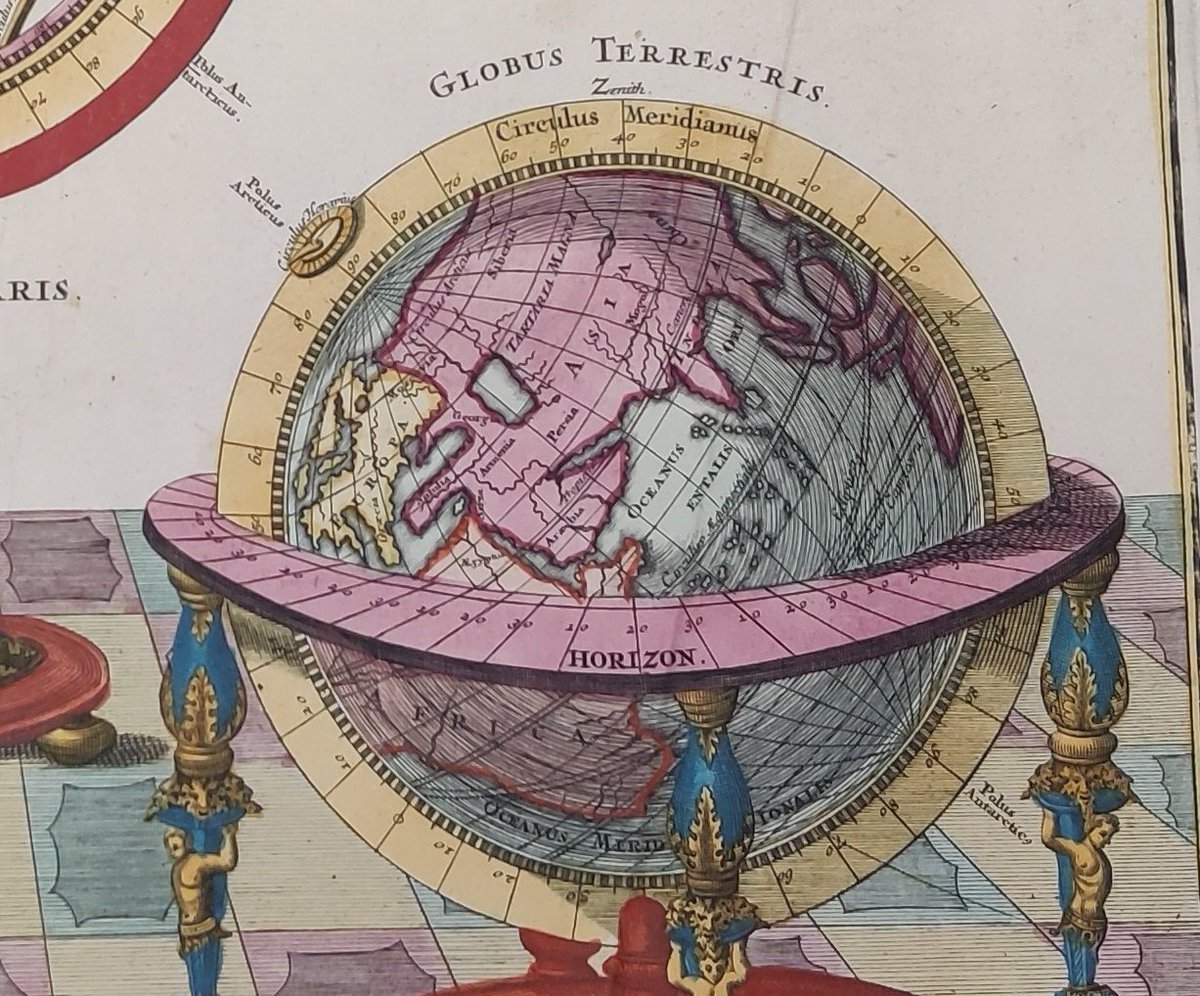 What A Colorful World! From a Matthew Seutter atlas, 18th c. @NewberryLibrary (Case oversize G1007 .81) #EarthDay2024