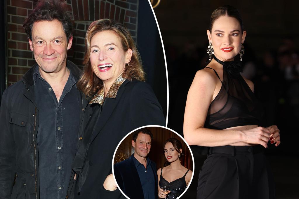 Dominic West addresses ‘deeply stressful’ Lily James affair rumors trib.al/EfxdBXr