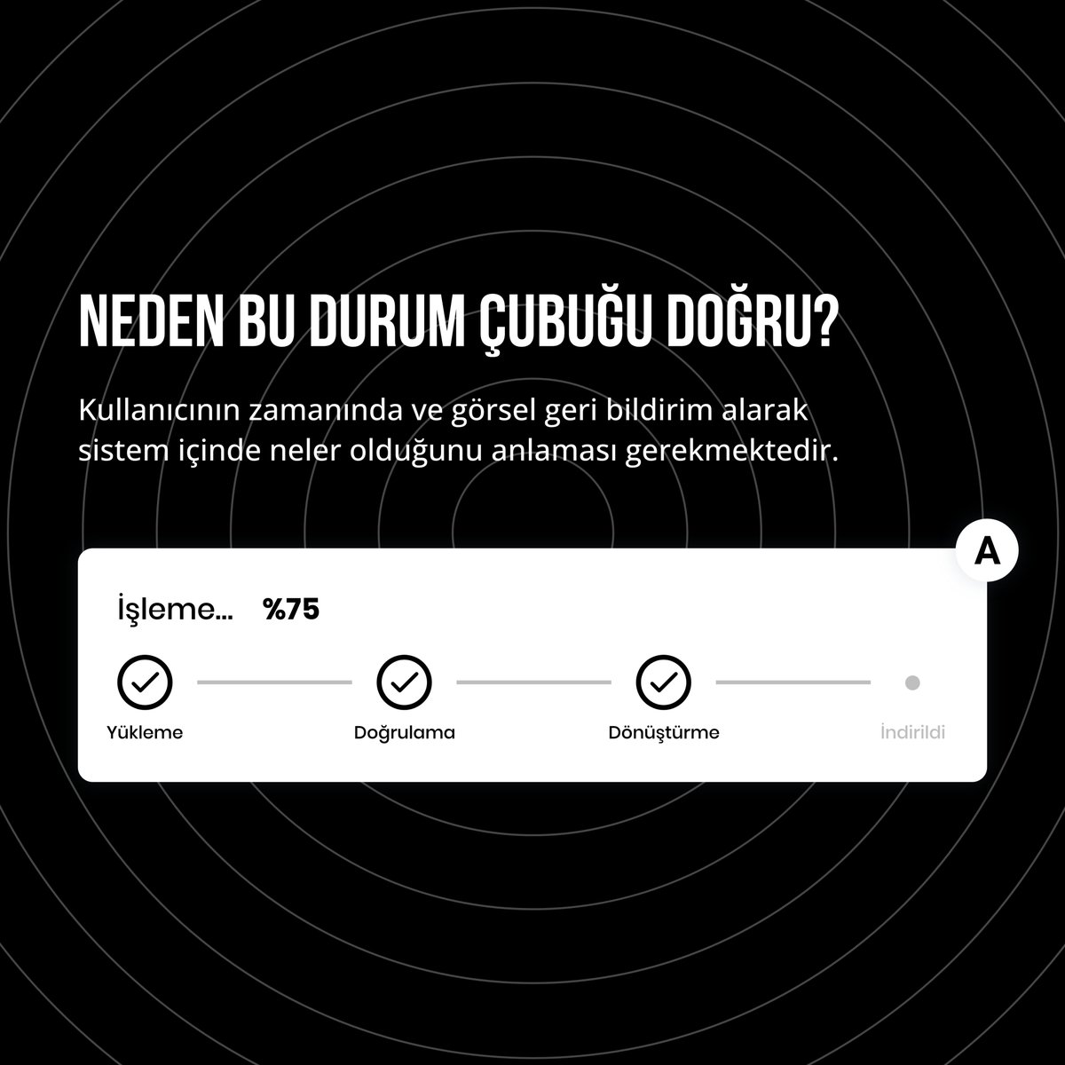 Detaylar, yazılım dünyasında büyük önem taşır.💻 Kullanıcı deneyimini olumlu yönde etkileyebilmek için her ayrıntı üzerinde titizlikle çalışmak gerekir. Durum çubuğu da bu detaylardan biridir ve kullanıcıların etkileşimlerinde önemli bir rol oynar.🌟

#websitesi #webyazılım #ux