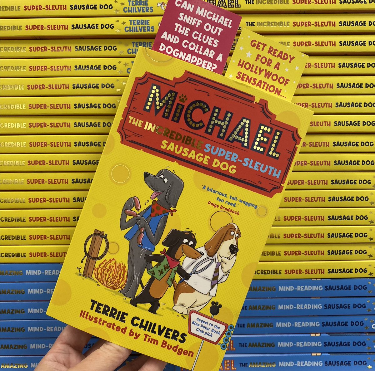 Pre-order your copy of Michael the Incredible Super-Sleuth Sausage Dog today to get your hands on some paw-tastic bookmarks.🐾 All pre-orders will be sent out early next week. Shop here: fireflypress.co.uk/books/michael-…