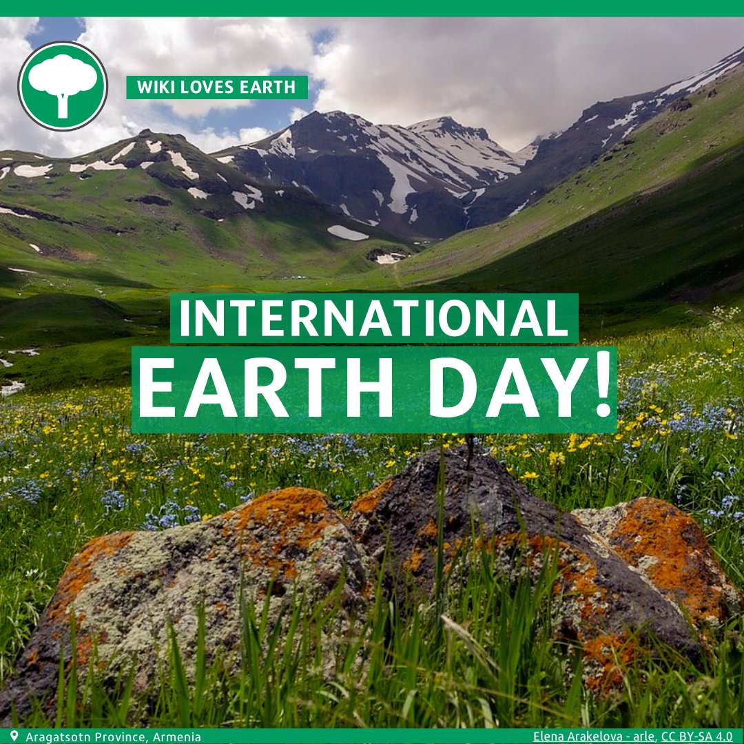 Today is the International Earth Day and 10 days before the start of the Wiki Loves Earth 2024!🌏🌳 Support this Day by uploading images for the special nomination 'Human Rights and Environment'. Check the details on our page and upload from 1st May. Happy Earth Day!🪽