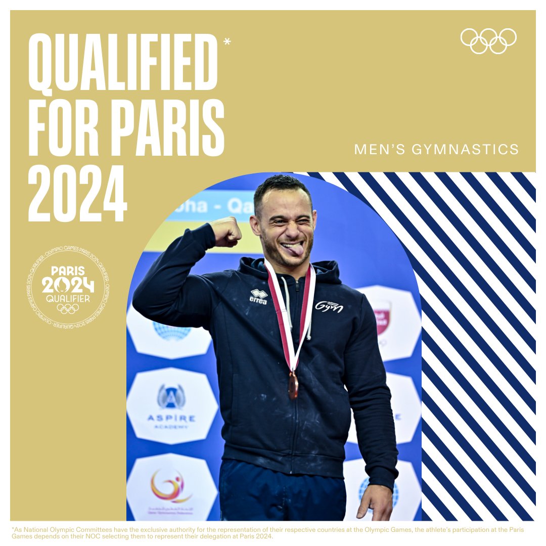 After two months and four rounds of apparatus action, 12 men have secured their quota place to #Paris2024 via the #FIGWorldCup series. 

🧵 A thread of men's qualifiers. 🤸‍♂️ (1/7):

#RoadToParis2024 | #OlympicQualifiers | @gymnastics