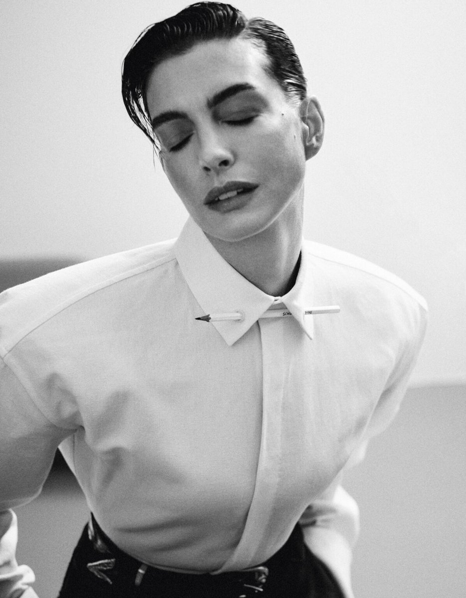 Anne Hathaway for V Magazine (V148 Summer 2024 issue) photographed by Chris Colls, styled by Gro Curtis☆