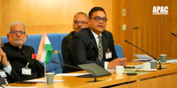 IAS Dr Basant Garg represents Ayushman Bharat Digital Mission at 13th India-Sweden Joint Working Group Meeting To Read More: apacnewsnetwork.com/2024/04/ias-dr… #APACHealth #IASBansantGrag #ABDM #AyushmanBharat #ABHA #NHA #NationalHealthAuthority #IndiaSwedenJointWorkingGroupMeeting #JWG