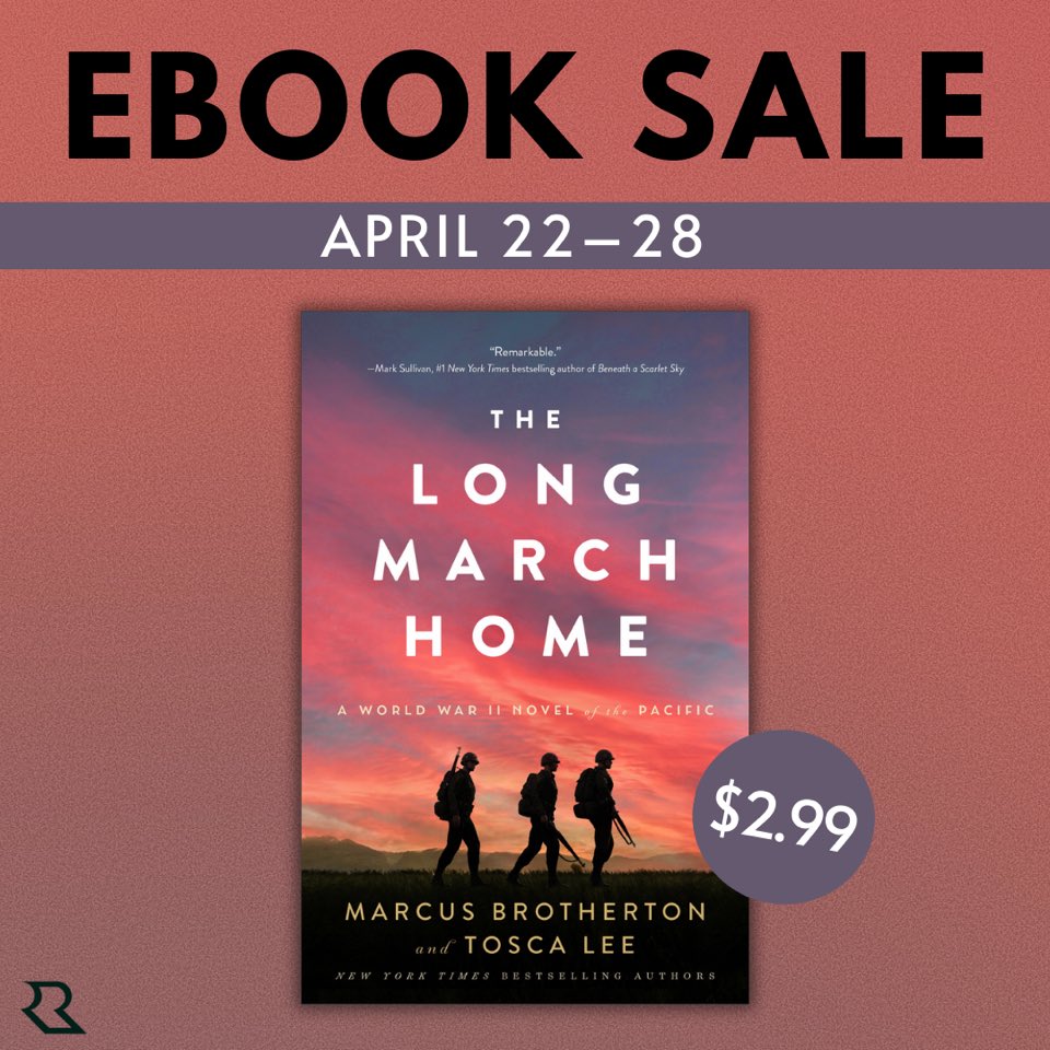 The Long March Home: A WWII Novel of the Pacific is just $2.99 this week! amzn.to/4azp1dv About the book: 'A must-read literary triumph.'--Booklist starred review '[A] tour de force.'--Publishers Weekly starred review @TallPoppyWriter #booksale @RevellBooks