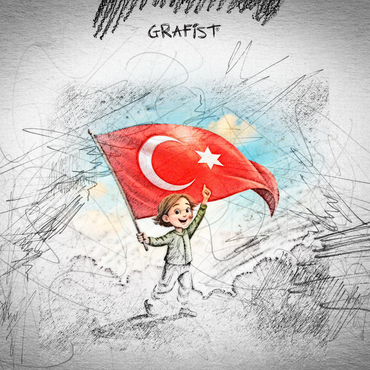 #23Nisan Tüm dünya çocuklarına kutlu olsun.

#23nisanulusalegemenlikveçocukbayramı

#grafist #ajans