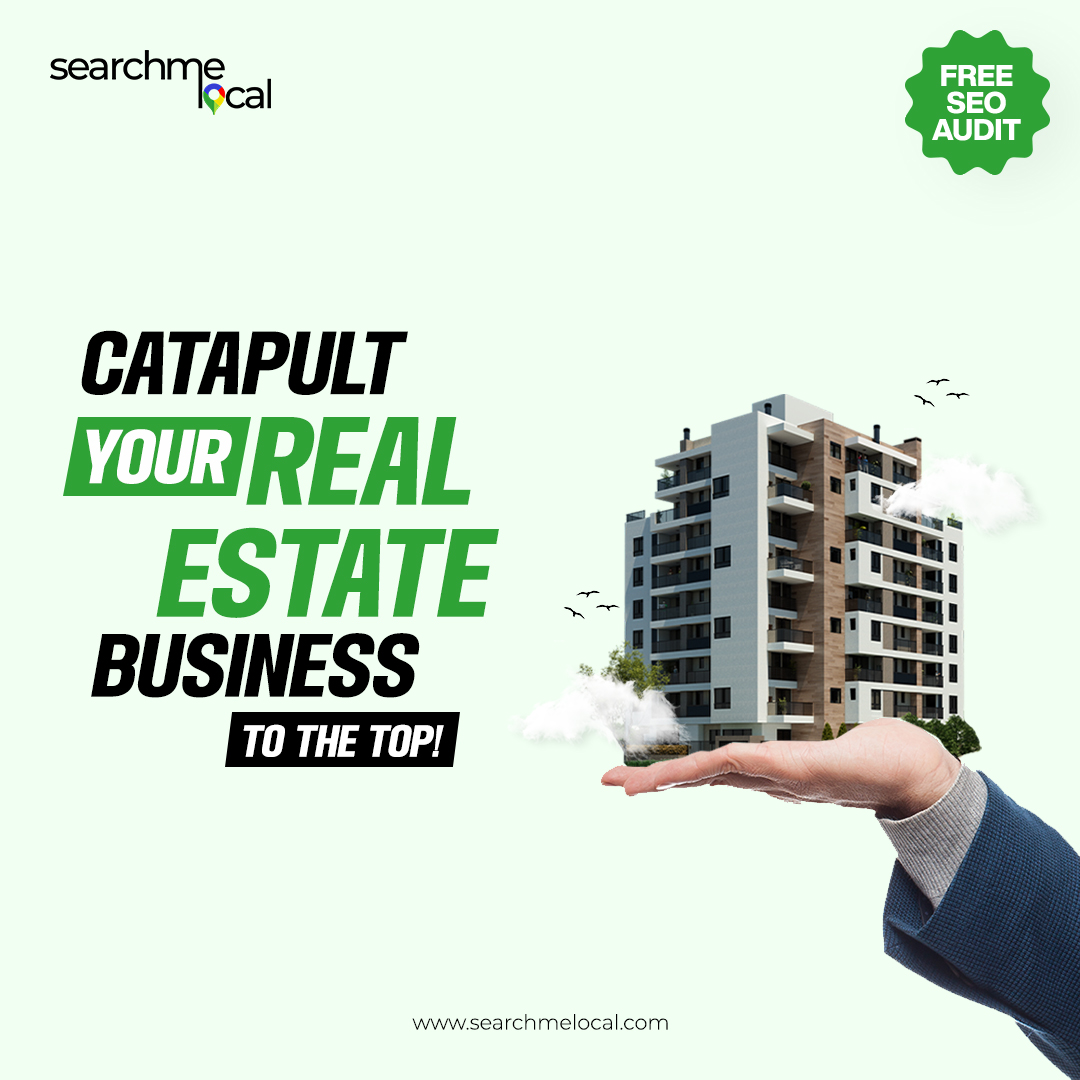 SearchMeLocal's tweet photo. Do you know what takes your #real_estate_business to the top? 

It is the right SEO agency that knows the best #SEO  strategies to help you get to the top.

Schedule a free call with our SEO experts to know how you can rank number 1 on #Google!

Visit: https://t.co/opjm2dcNgT https://t.co/xmlZB7CZzt
