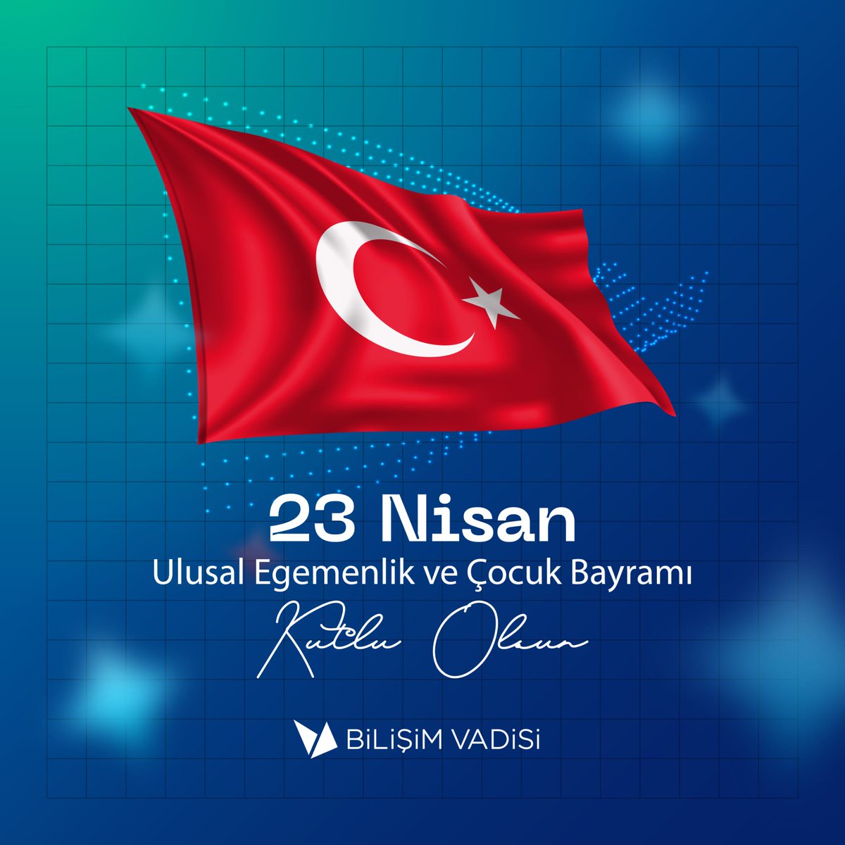 23 Nisan Ulusal Egemenlik ve Çocuk Bayramımız kutlu olsun! 🎈 #GelecekBurada sizlerle şekillenecek! 💫