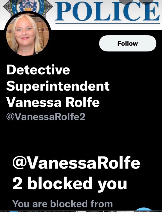 Would you like me to put my thoughts across on Operation Sorteria VAWG?
Blocked on my last account!