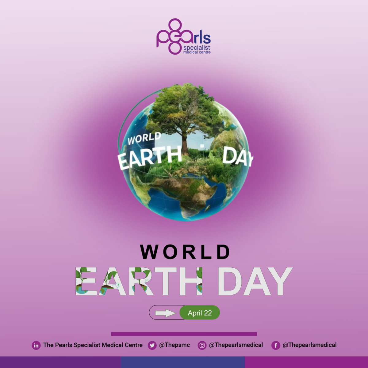 thePSMC's tweet photo. Let's come together to celebrate our beautiful planet and commit to protecting it for future generations. 🌱 Every small action counts! 🌎 #WorldEarthDay #EarthDay2024 #ProtectOurPlanet #SustainableLiving #GoGreen #Thepsmc #SaveTheEarth #TogetherForNature 🌍💚 https://t.co/GETkJg2DJa
