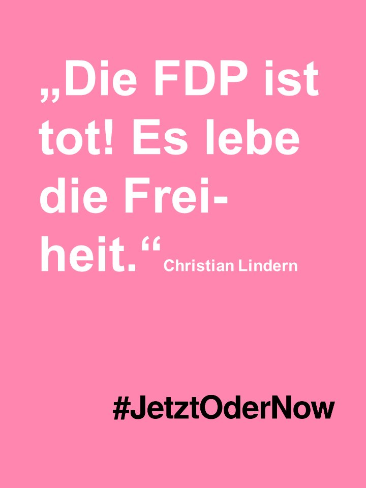 Wird die @FDP gerade ehrlich?

#JetztOderNow #Netzfund