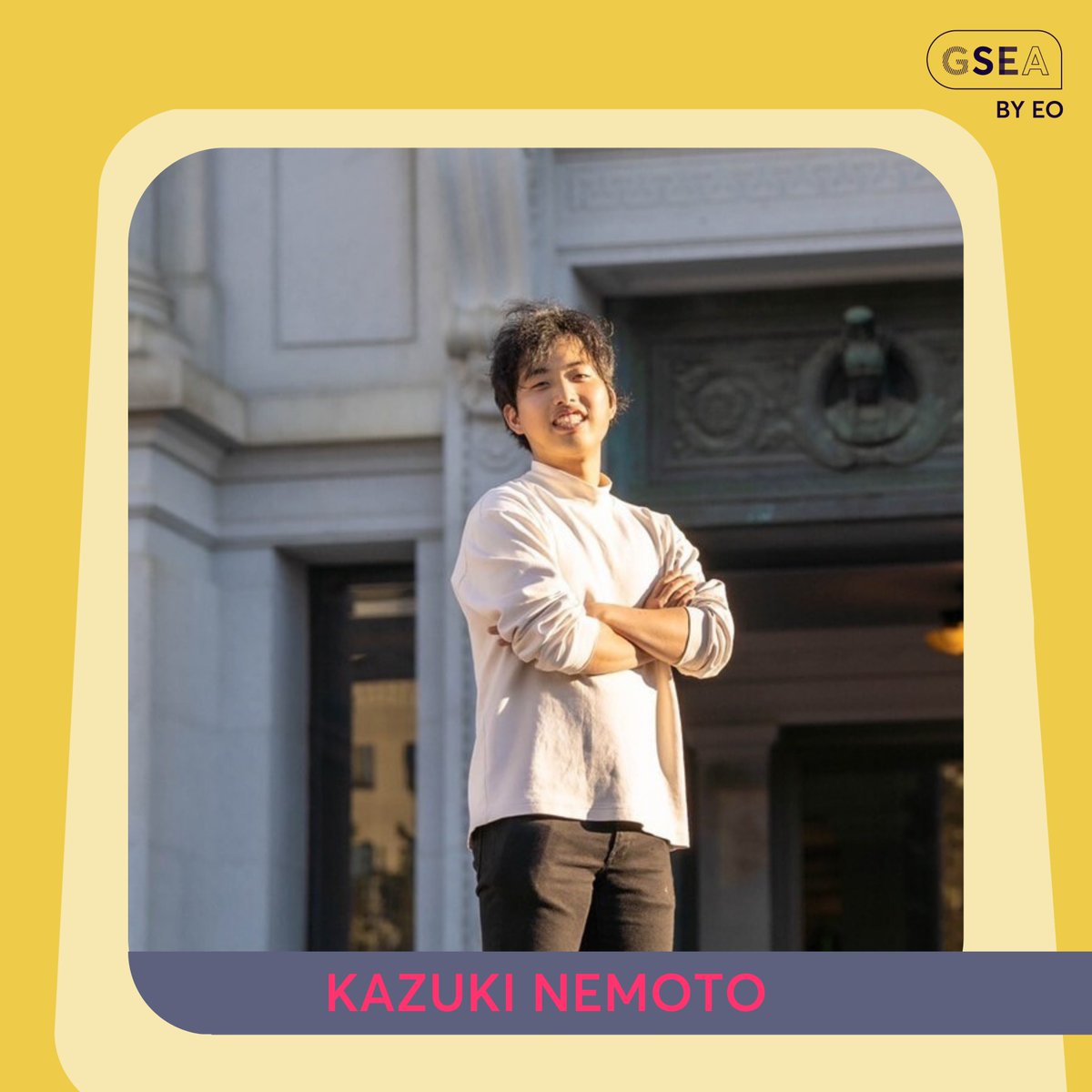 🌟 Only 3 days until the North Asia & APAC Global Quarter Finals! 🌟 Meet KAZUKI NEMOTO, the genius behind QueeenB Inc., dedicated to enriching humanity's knowledge infrastructure. Good luck in the Global Quarter Finals! 🌍 #EO #GSEA #GSEA2024 #InnovationLeadership