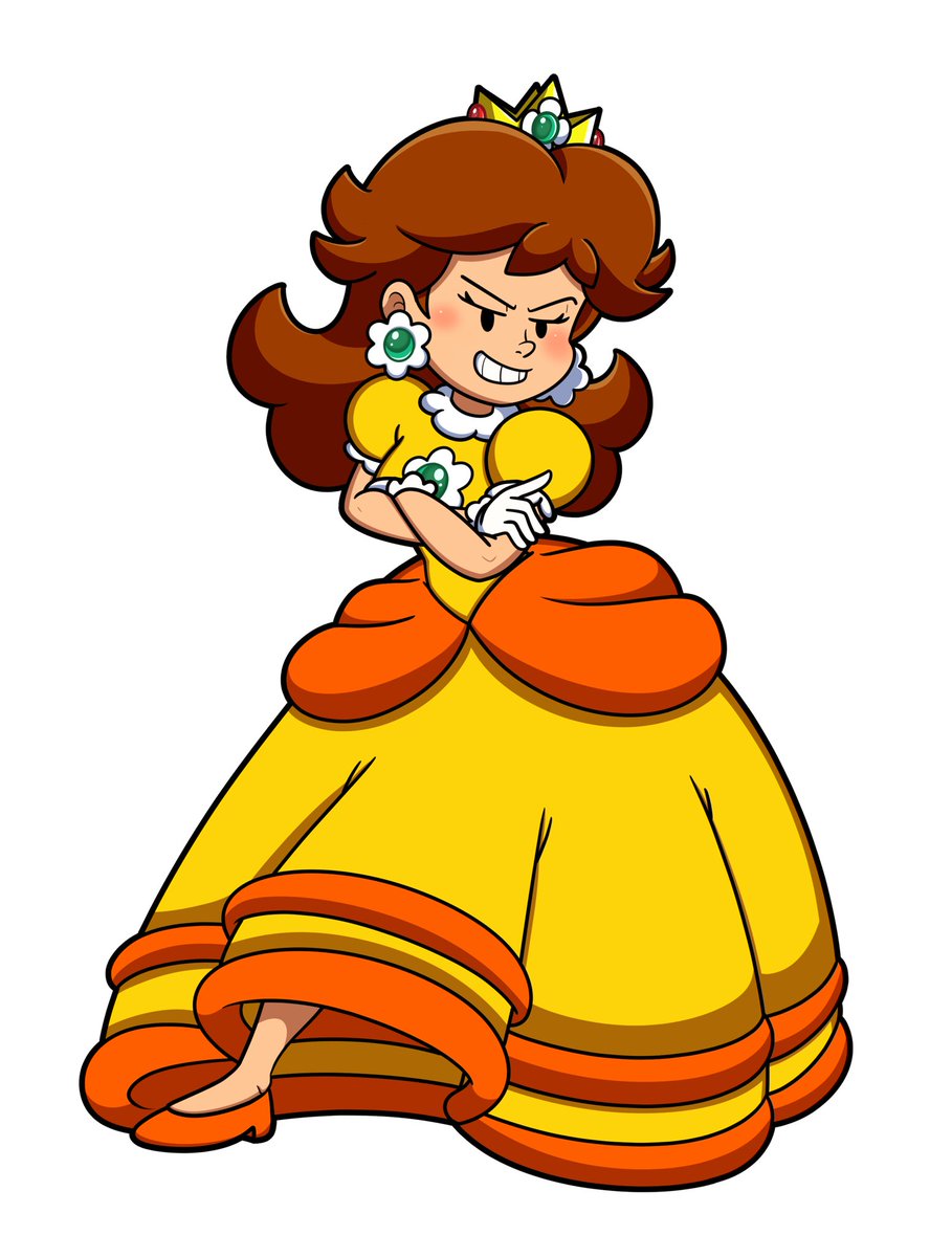 👑Flower mommy’s debut anniversary was yesterday! #SuperMarioLand was released for the Gameboy on April 21st 1989! I forget our birthdays are really close, haha. 🎉

Art by @DoJayMi 

#Daisy #PrincessDaisy #princessdaisyfanart