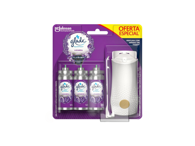 PRA DEIXAR SUA CASINHA AINDA MAIS CHEIROSA 

🌸Glade, Aromatizador de Ambiente Toque de Frescor, Aparelho + 3 refis Lavanda
💵De R$43,09 | Por R$22,67

🛒Amazon: amzn.to/4b21lhG