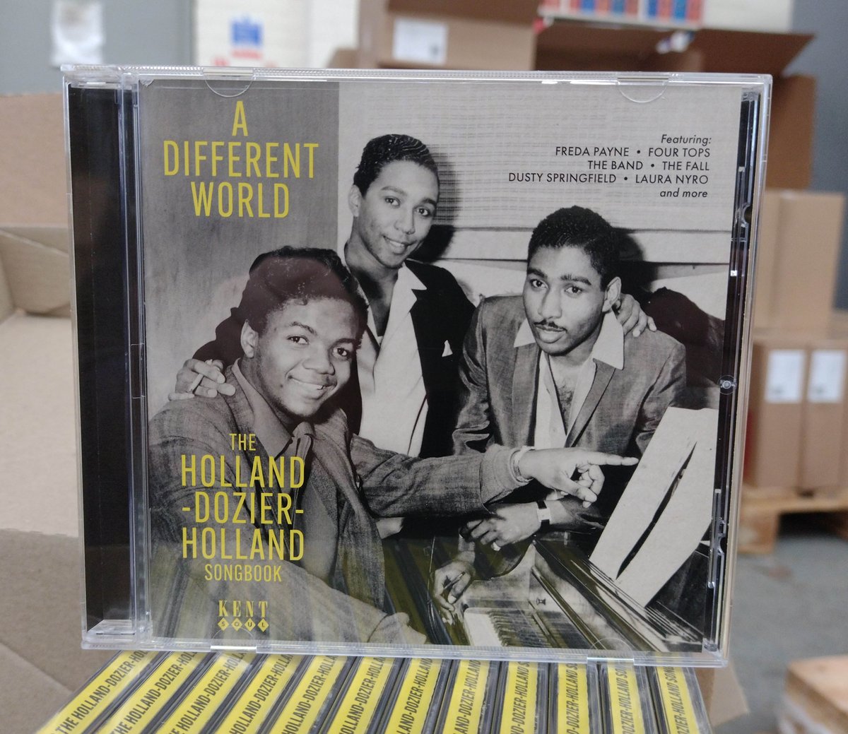#justlanded 'A Different World - The Holland Dozier Holland Songbook' Release date: 26.04.2024 🙏