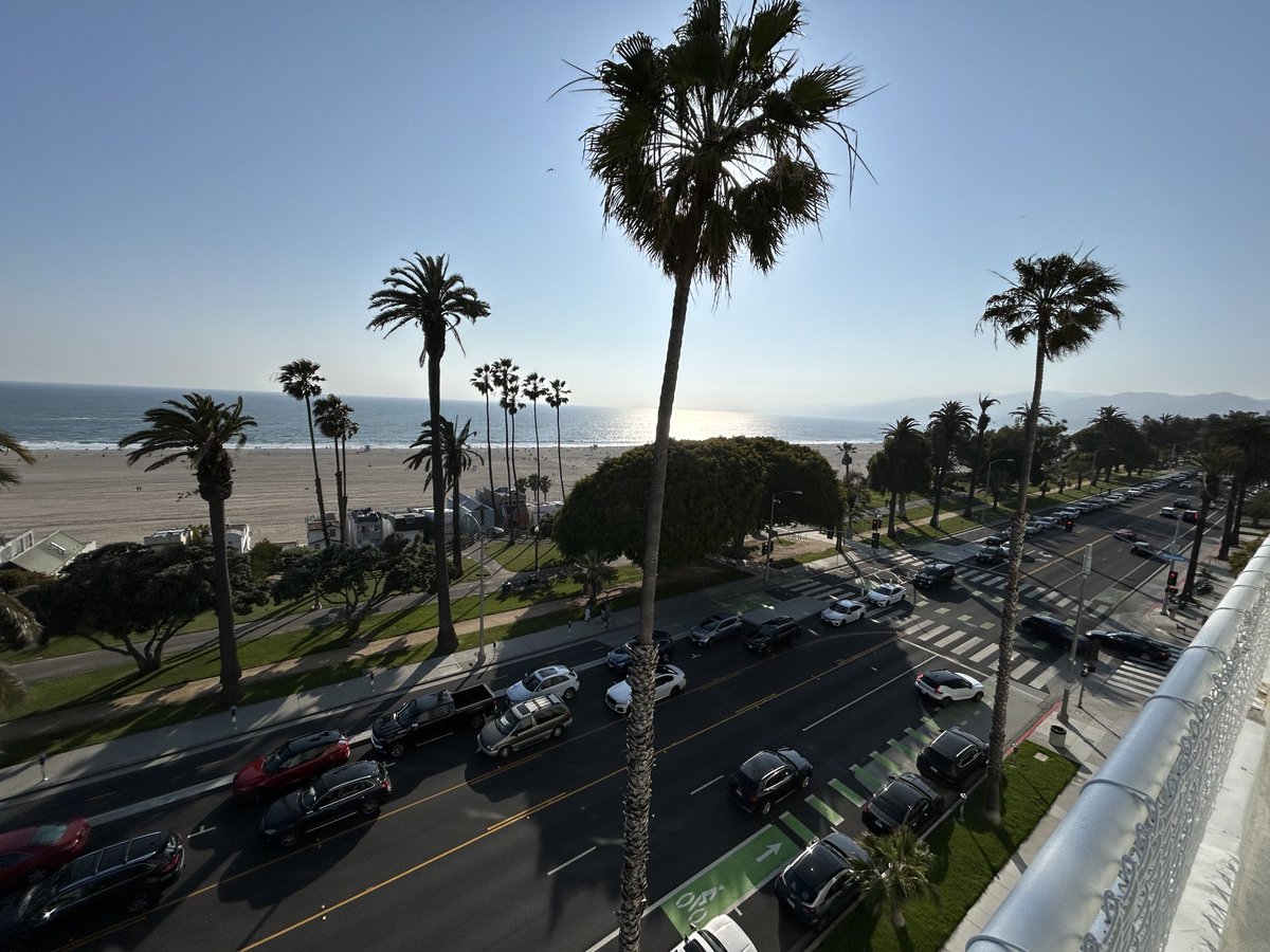 View from Santa Monica for the week. 

Who is in the area for a coffee?