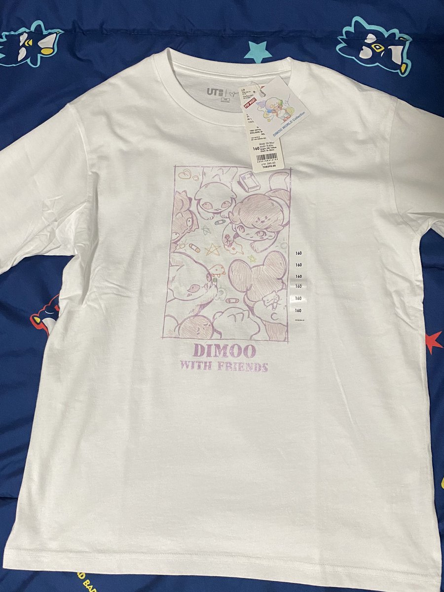 PunPvt's tweet photo. ส่งต่อเสื้อน้อง Dimoo ไซส์เด็ก 160 cm. ราคา 390 บาท ค่าส่ง 35 บาท 🥺🩷⭐️ #UNIQLO #ตลาดนัดpopmart #ตลาดนัดdimoo #dimoo #popmartdimoo #popmart #uniqlo #crybaby
#ยูนิโคล่ #Dimoo #ตลาดนัดDimoo #UniqloThailand #UniqloUT https://t.co/o67WWHOOLR
