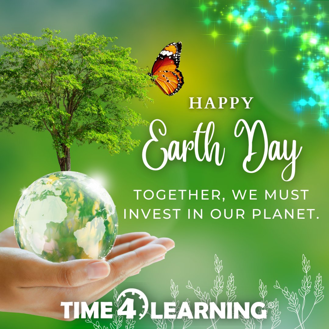 Time4Learning's tweet image. How are you celebrating Earth Day? Try these activities to encourage sustainable habits ALL year long -- especially raising awareness of the risks of microplastics we consume each day! #EarthDay #PlanetvsPlastics time4learning.com/blog/tips-work…