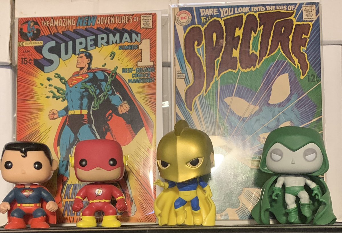 OldSchoolComix's tweet photo. @GeekBoyEric Superman
Flash
Doctor Fate
Spectre https://t.co/2GDc0qXcFC