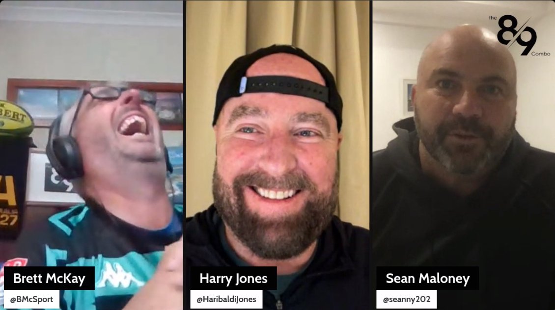 Ep.11 in the can. @seanny202 in fine form. @BMcSport & @haribaldijones giving it and taking plenty. An absolute riot of an Ep out Tues morning AUS time/later Mon Europe, RSA and the USA. Just don't miss it... #ComeLaughWithUs