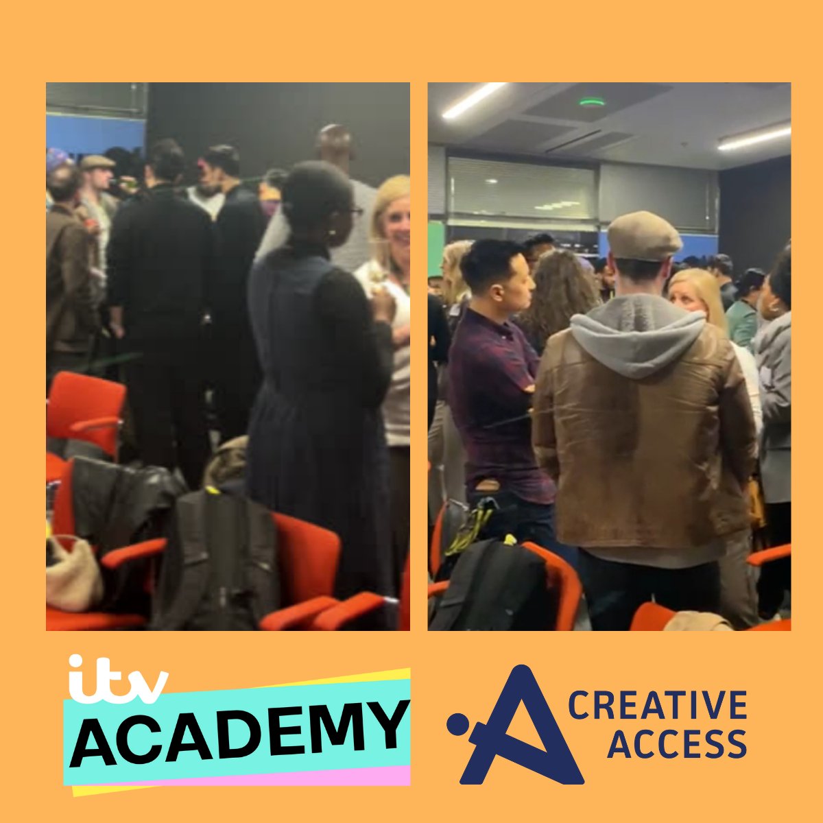 Last month we partnered with @_CreativeAccess  for an incredible networking session! Attendees had the chance to network with senior ITV execs, the ITV Talent Team and connect with peers working in TV. Here's what some attendees had to say 💬 
Thank you to all who joined us.✨