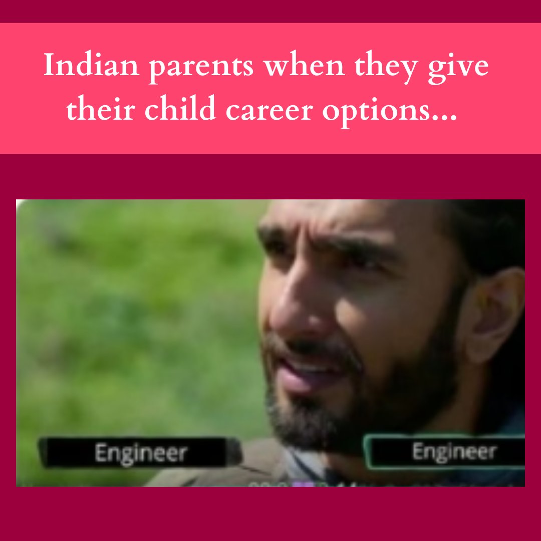 Indian parents' timeless career compass!😂

#banijayasia #banijaygroup #wearebanijay #ranveervswildwithbeargrylls