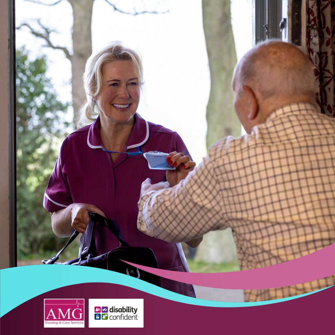 To our valued carers: Your ID badge is key! 🗝️ It represents safety and trust for everyone we visit. Remember to wear it on every call.  #CareWithConfidence #ProfessionalCare #AMGcare #JoinAMG