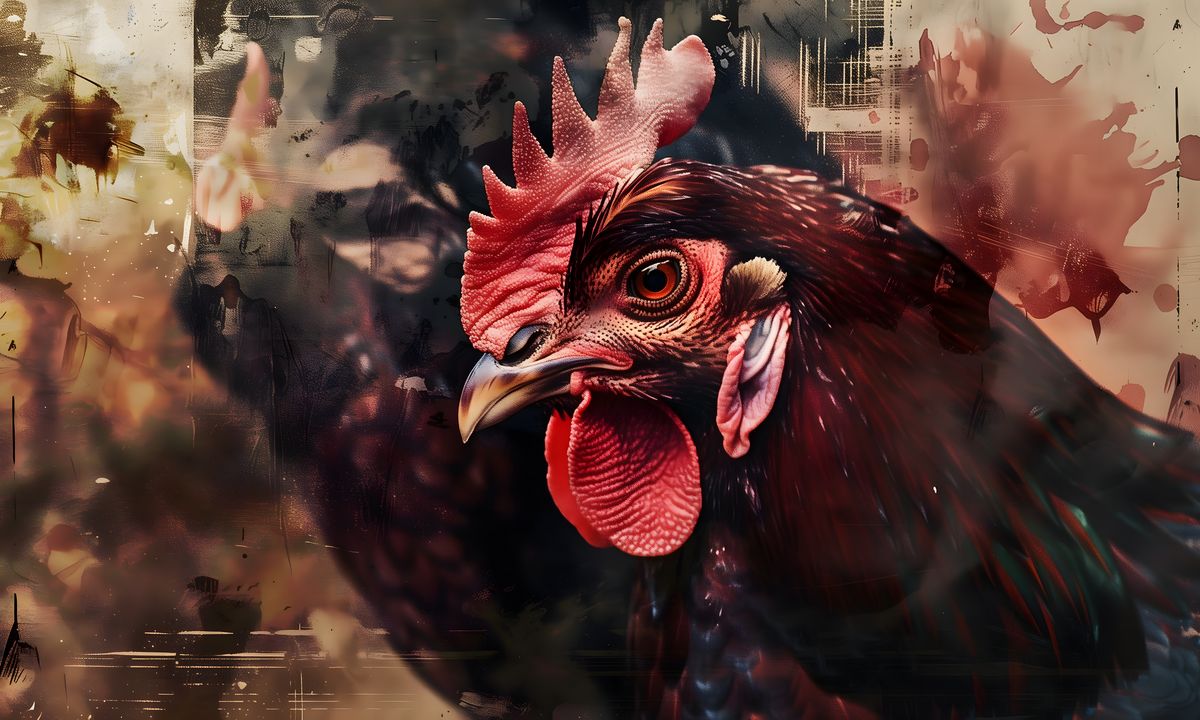 April 17, 2024 - UK’s native poultry under threat as bird flu takes hold worldwide

From: theguardian.com/environment/20…

#BirdFlu #UKPoultry #RareBreedsSurvival #AnimalHealth #GlobalPandemic #nft #nftart #nftcommunity #nftartist #cryptoart #midjourney #人工知能アート #nft艺术 #AI绘画