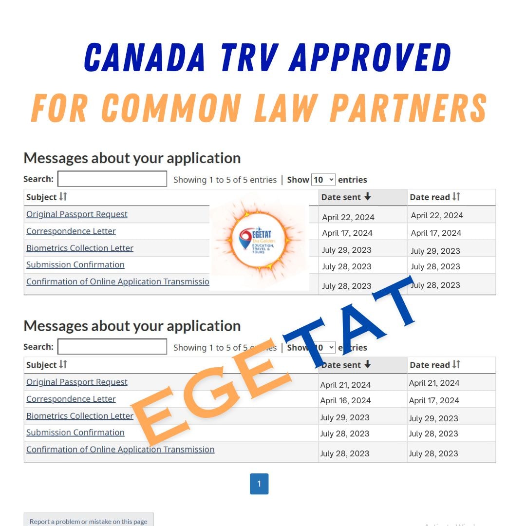 Monday morning good news. Just received an approval for common law partners. Seems a couple will be starting a family in Canada. Let's handle your application. #visaagentsinnigeria #visaprocessing #visaagent #visaconsultants #visaapplication #visaservices