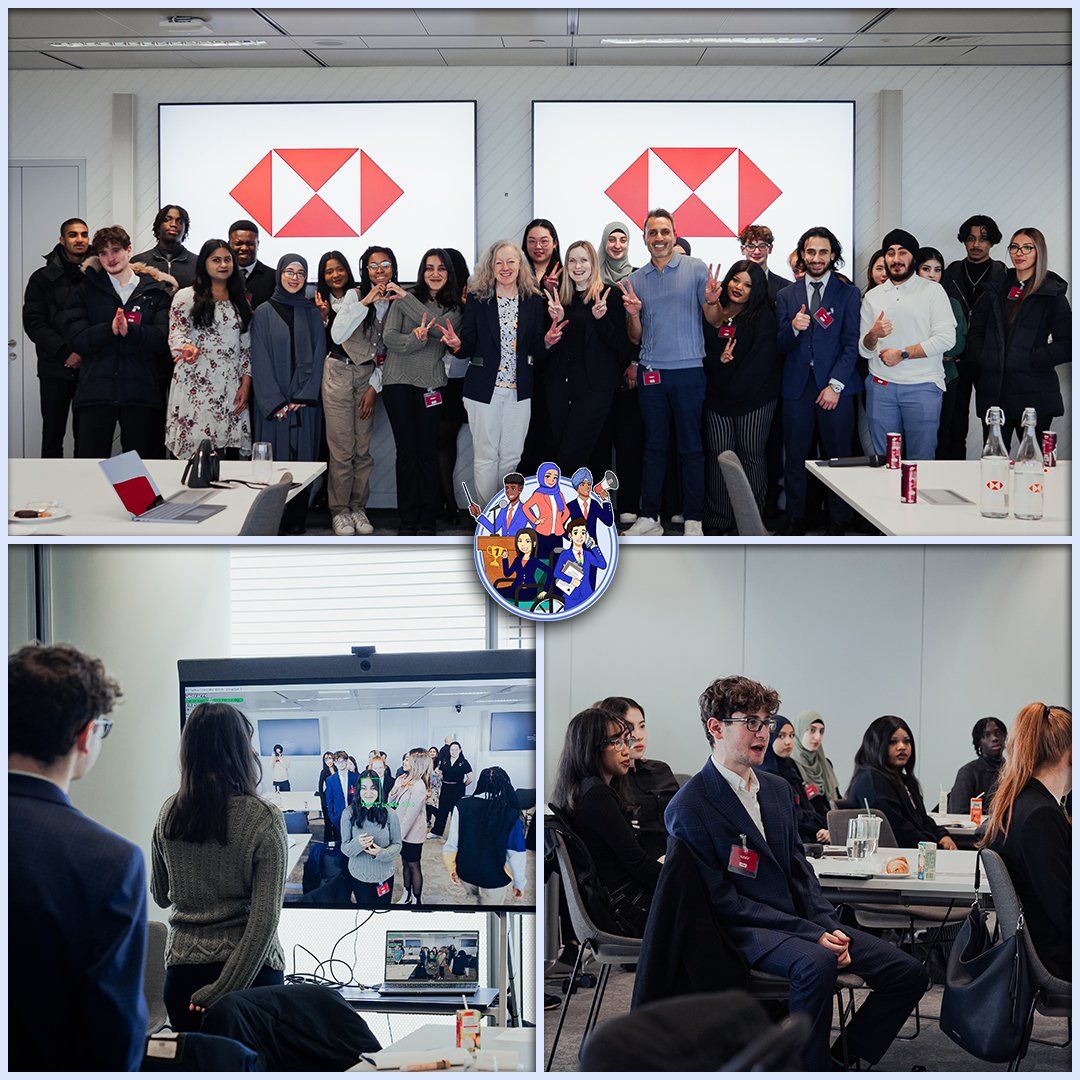 Last week, our young people graduated from a groundbreaking six-month programme with @HSBC where they visited the bank five times, developed their understanding of financial literacy and procurement, and learned about the apprenticeship opportunities available!