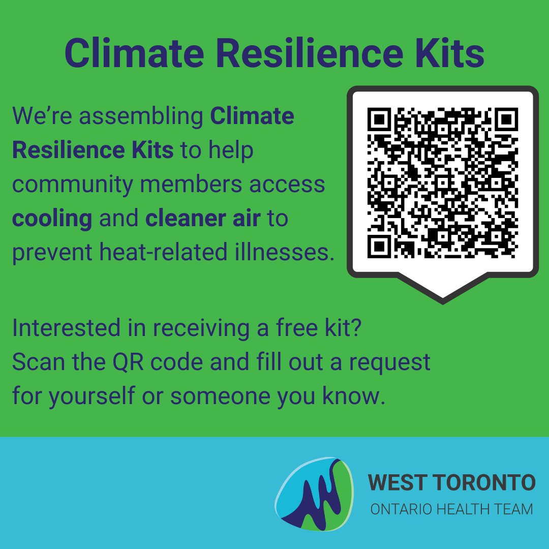 We're expecting another hot summer and active wildfire season ahead and we want to be ready. Join us in assembling Climate Resilience Kits at Community Place Hub (@ProgressPlace) on May 10 at 2 PM. Are you or someone you know interested in a free kit? Fill out the request form!