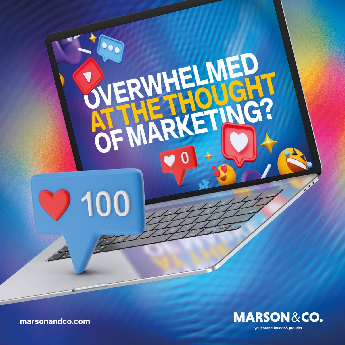 CrescoYorkshire's tweet photo. Overwhelmed by marketing? 🤯 

Let Marson &amp; Co handle it &amp; focus on what you do best - running your business! Say goodbye to the stress of marketing, we simplify your marketing &amp; boost your presence 🚀

Fill out the form on the link &amp; let's get started 🤝

https://t.co/lQ0VDhAeET https://t.co/RdR1yl7qpk