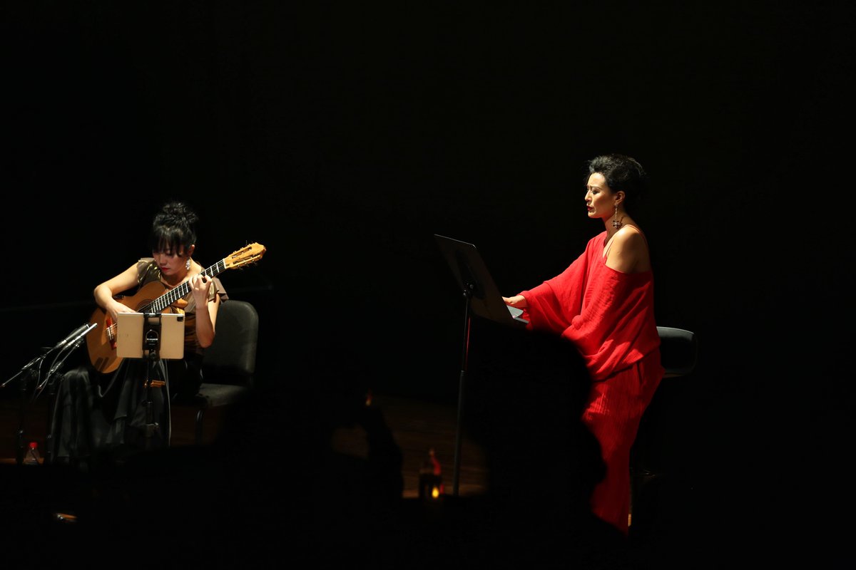 Saturday evening in Shanghai - with mezzo Huiliing Zhuhai