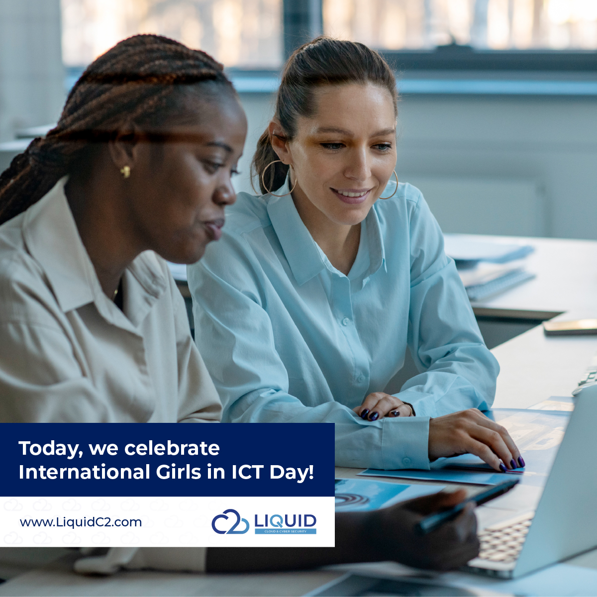 Celebrating girls &amp; women in tech: breaking barriers &amp; fostering diversity. #C2 #womenintech 

#LiquidC2 #GirlsInICT #Innovation #womeninSTEM