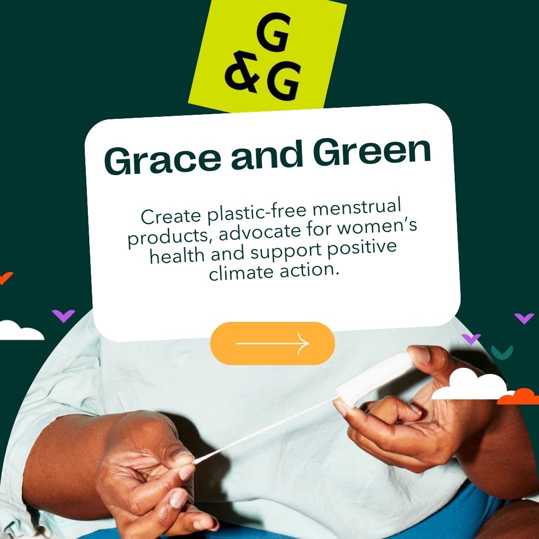 Greenhouse Communications (inactive) (@greenhousecomms) on Twitter photo The highest ranking #BCorp in period care, <a href="/grace_and_green/">Grace & Green</a> tackles climate change with plastic-free period products.
They also campaign to make access to sustainable period products a basic right and make it their mission to educate on women's health๐ญ The highest ranking #BCorp in period care, <a href="/grace_and_green/">Grace & Green</a> tackles climate change with plastic-free period products.
They also campaign to make access to sustainable period products a basic right and make it their mission to educate on women's health๐ญ