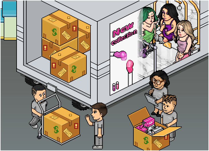 MeuHabblet's tweet image. Habblets! Acaba de chegar no Hotel a coleção &quot;Glam Hotel&quot; by Lea X Hilton. 

Desfrutem da coleção agora no #CatalogoLeaBeauty.

Boas compras! 🛒🛍️💄