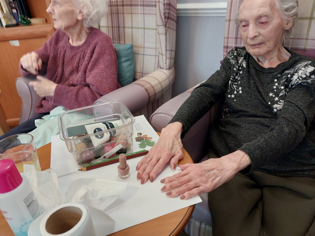 RidgemountCH's tweet image. A great afternoon pampering.
@AnchorLaterLife 
#pampertime