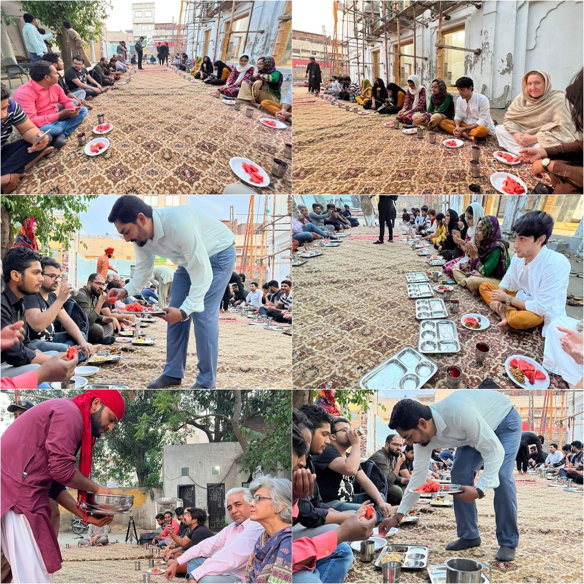 𝐈𝐟𝐭𝐚𝐫-𝐄-𝐀𝐦𝐚𝐧 event at 𝐎𝐥𝐝 𝐆𝐮𝐫𝐮𝐝𝐰𝐚𝐫𝐚 to host Muslim brethren to break their fast in Gurudwara. Individuals from Hindu, Christian and Sikh faiths hosted the Iftar-E-Aman event for  Muslim community.
#Saday_e_Aman #VoiceOfPeace #PeaceBuildingInitiative