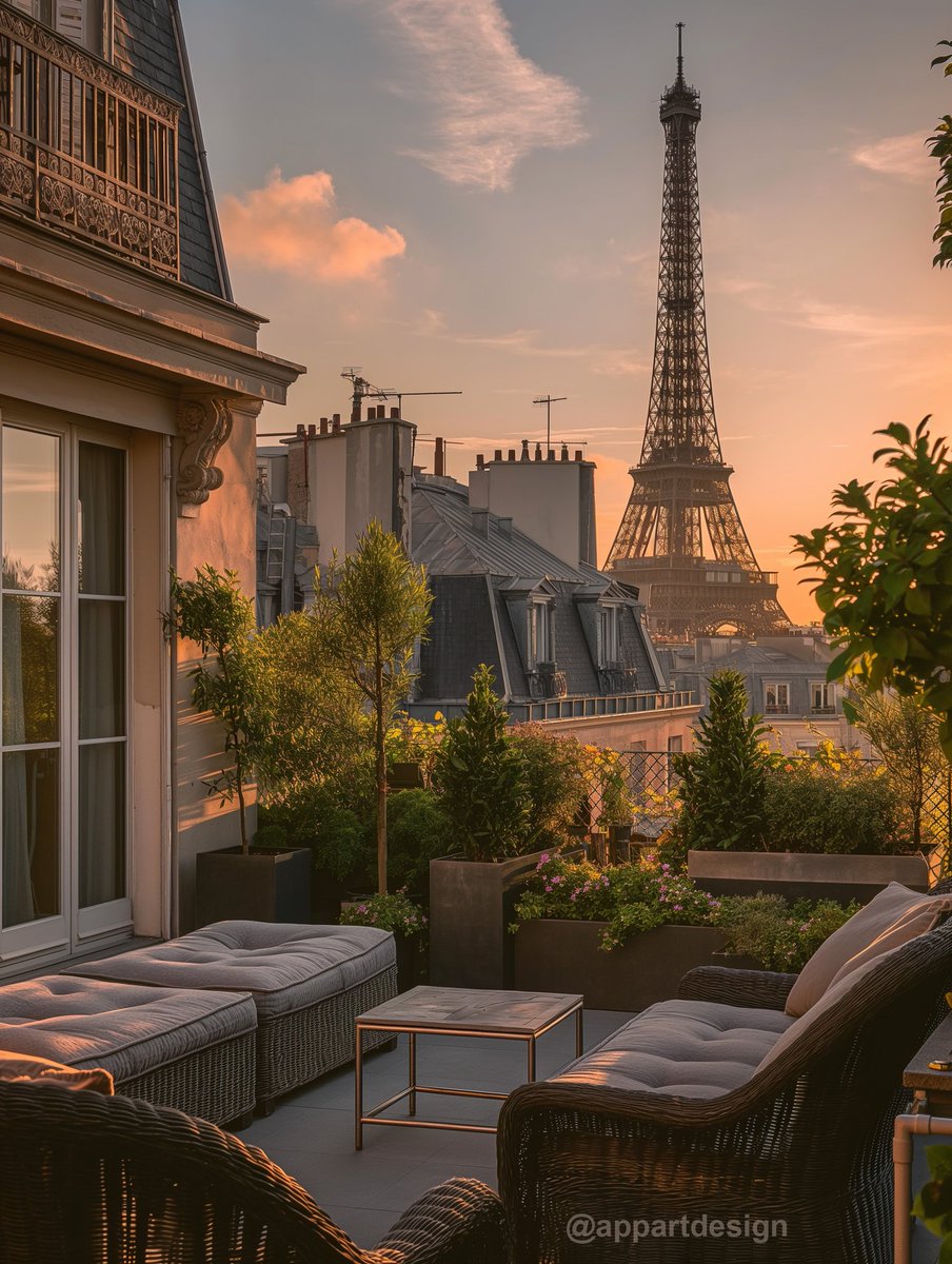 Parisian terrace
