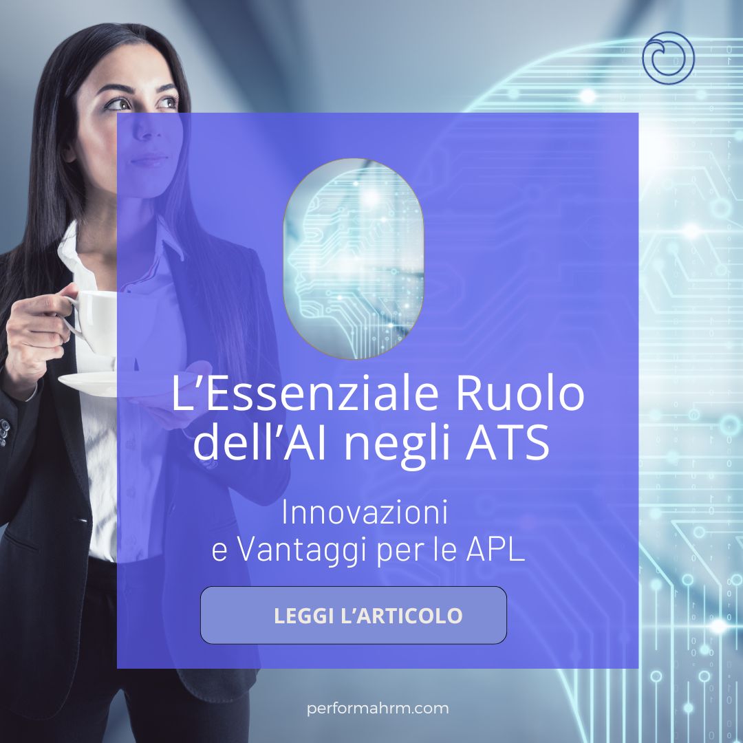 🚀Come gestire alti volumi di ricerca con l’intelligenza artificiale? Leggi il nostro ultimo articolo su #PerformaRecruit: "L'Essenziale Ruolo dell'#AI negli #ATS: Innovazioni e Vantaggi per le #agenzielavoro

Leggi ora: bit.ly/3W7Me1W
 
#HumanResources #HR