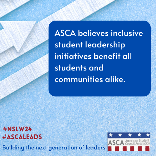 #Principals, Elevate student voice this #NSLW24, April 22-26! @NAESP & the American Student Council Association recognize the next generation of leaders. Get celebration tips: naesp.org/for-students/s… #ASCAleads