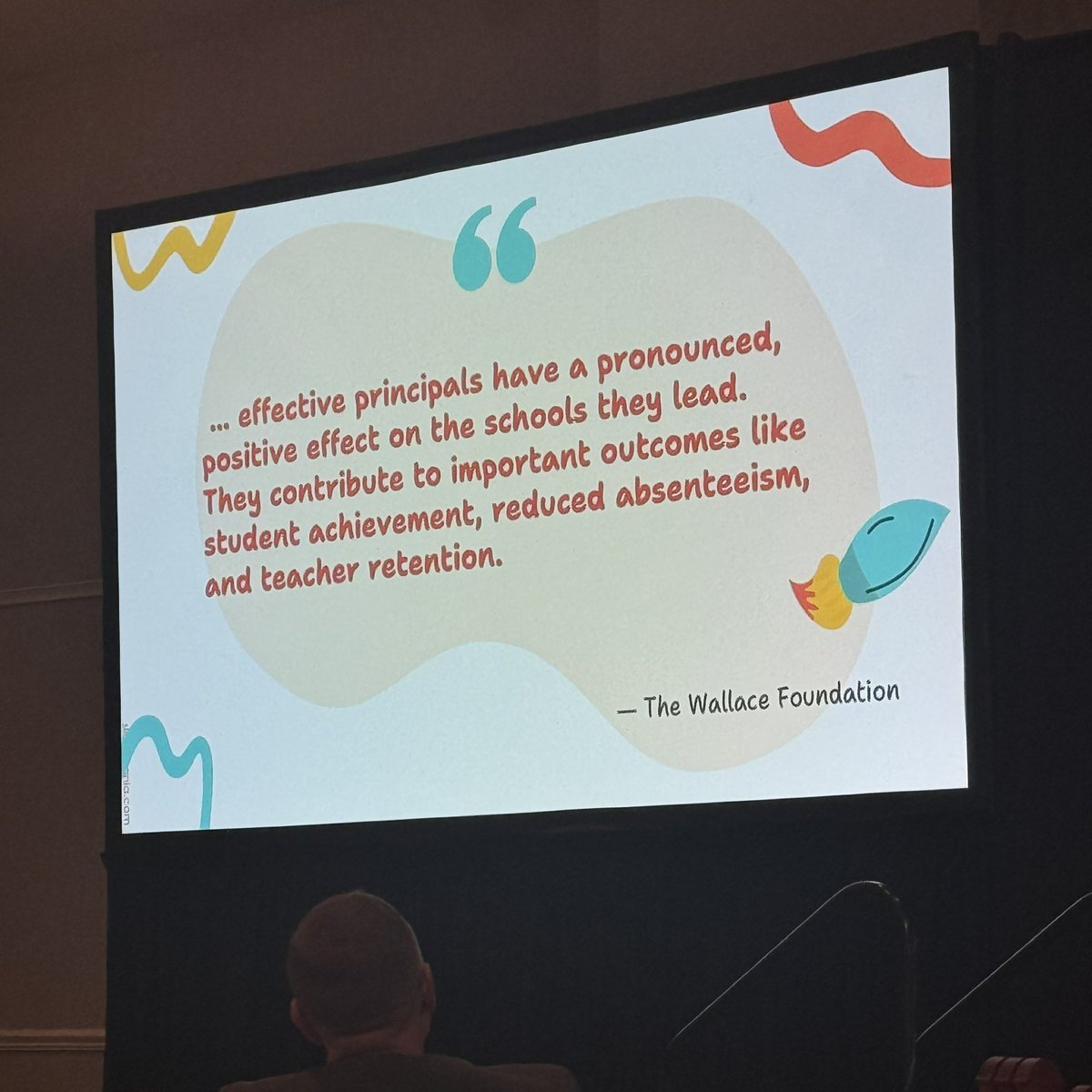 ignite by supt Amy Blake-Lewis @iteach247 - sharing at @vassnews conf #vass2024 abt how she found her “why” in middle schl teaching and leadership- she has learned that structure, strategy, consistency help her sustain clarity on her why -stdnts first! @scl_va @VA_Partners4Edu