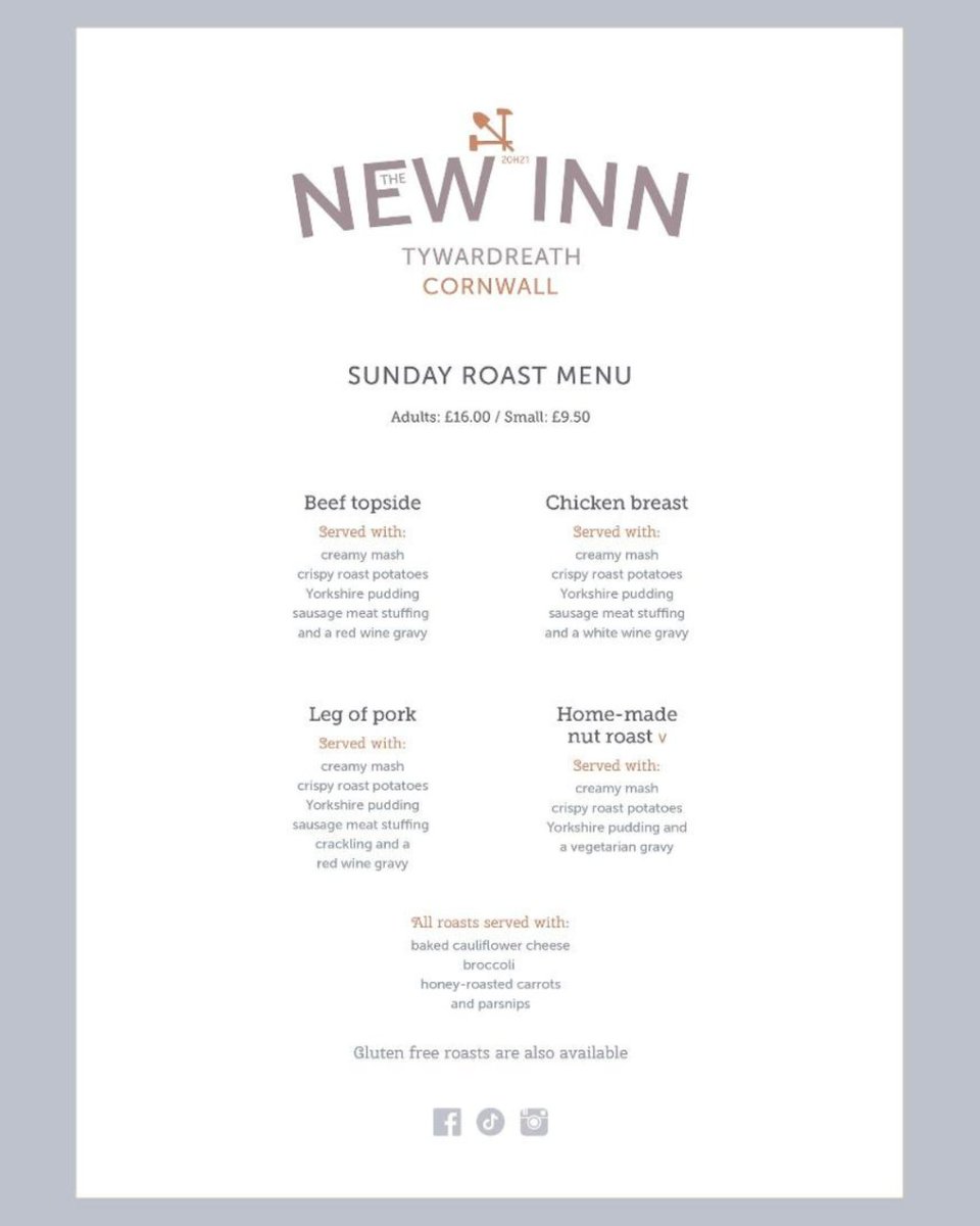 cornwall_newinn's tweet photo. SUMMER MENU 2024 ☀️

What will you be having first? 💛

#thenewinncornwall #thenewinntywardreath #staustellbrewery https://t.co/wQ2LOwQqLE