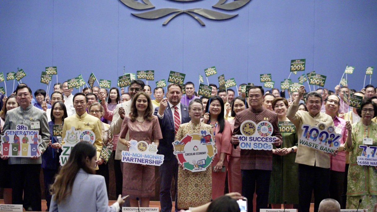 Felt a deep sense of gratitude & purpose as I left 🇹🇭, with the last echoes of #Songkran behind me & 4 yrs with team @UNThailand working in partnership with govt, private sector, CSOs & young ppl. Thx to every one of our partners accelerating the SDGs. ➡️ un-dco.org/stories/power-…